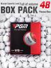 PGM Ultra-Langes Hoch-Elastisches Golfball-Geschenkset: 3/12/48er-Pack Hochleistungs-Übungsbälle