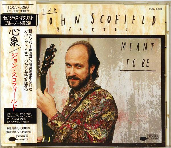 

CD JOHN SCOFIELD QUARTET - Meant To Be TOCJ5290PROMO Blue Note 1991 Japan Jazz Used