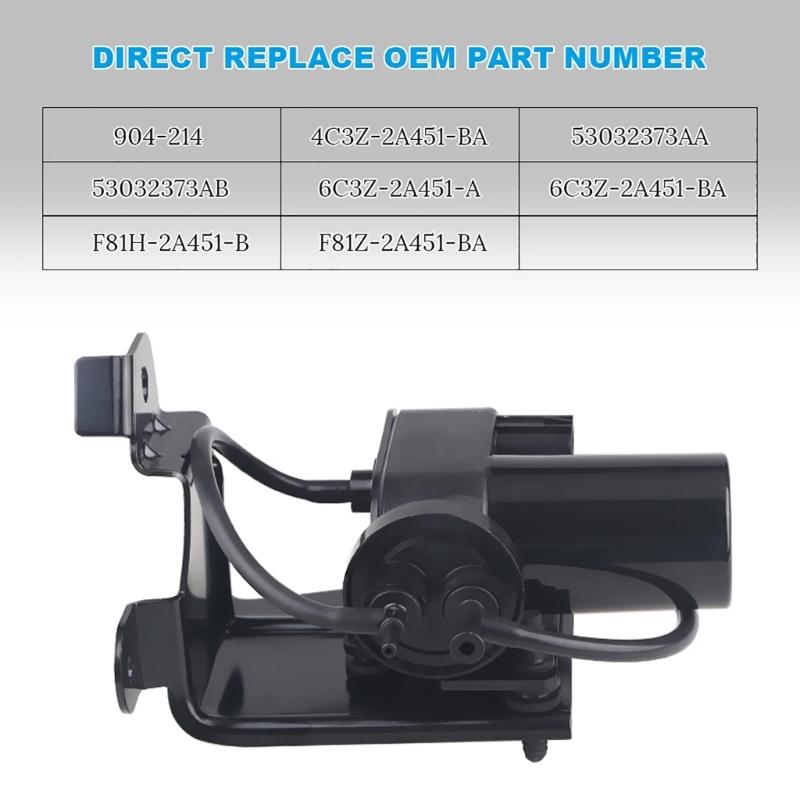 Electric Vacuum Pump Replacement Vacuum Pump 6C3Z-2A451-BA 6C3Z2A451A for F250 F350 F450 F550 F750 2500 3500