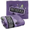 Beetlejuice Silky Logo Supersoft Blanket