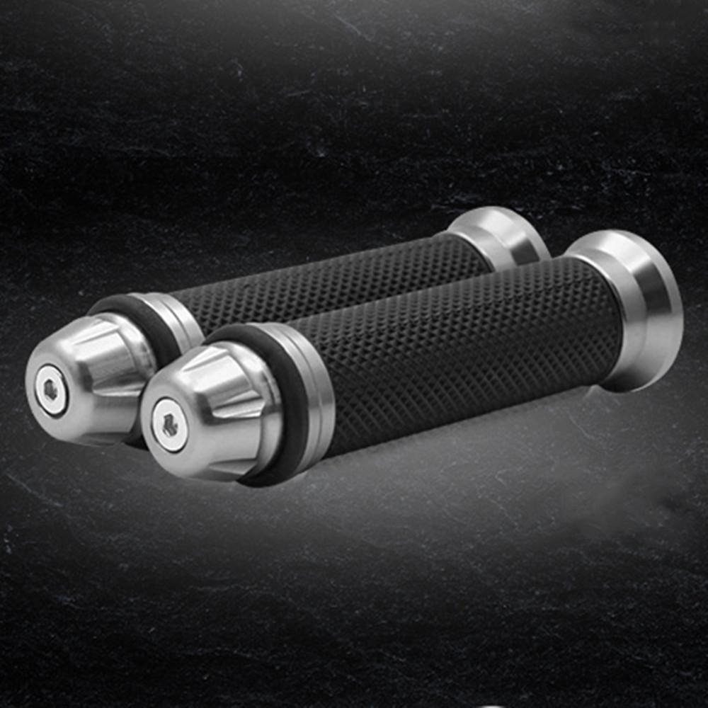 1 Pair 7/8'' Anti-Slip Motorcycle grips hand Handlebar Bar Grips Bicycle Rubber Mountain Cycle Handle Handlebar Bar Grips