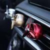 Car Air Freshener LED Mini Perfume Clip For Car Air Outlet Aromatherapy Freshener Auto Accessories Colorful Options Available