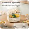 Midea Double-Layer Mini Egg Cooker and Steamer