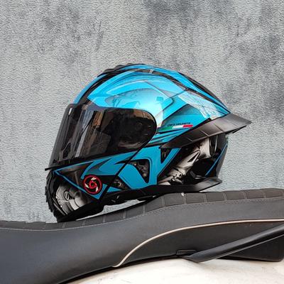 Cască de motocicletă Cască integrală modulară cu viziere dublă pentru bărbați și femei adulți Omologat DOT