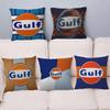 G-Gulfs Racing Car Logo Personalized Pillow Cover Kids Bedroom Wild Party Decor Pillowcase Kid Birthday Shower Gift