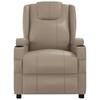 Massage Chair Cappuccino Brown Faux Leather
