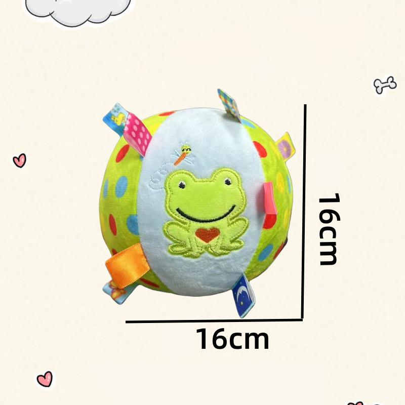 Funny Decompress Bite Resistant Dog Toy Dog Interactive Ball With Animal Patterns Ornament For Cleaning Tooth Chew Training Tool
