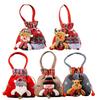 Christmas Eve Santa Gift Bag: Non-Woven Fabric Candy and Apple Small Gift Packaging
