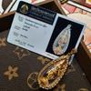 Thai Year 2557 Diamond Shell Love God Figure with Card - Authentic Buddhist Brand