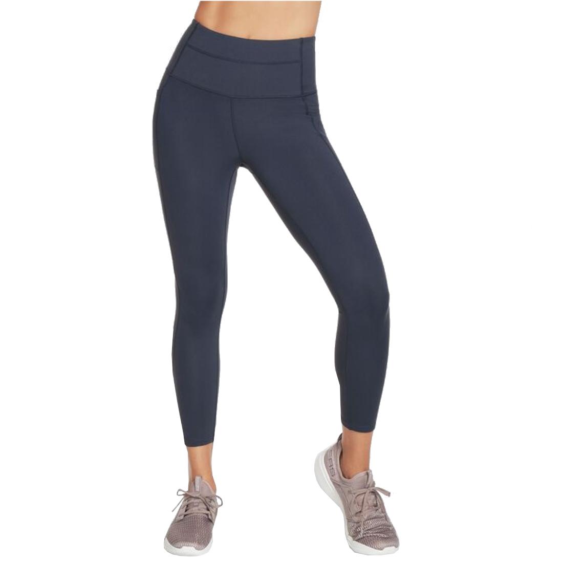 Skechers Go Walk Legging 7/8 taille haute, Legging bleu marine femme