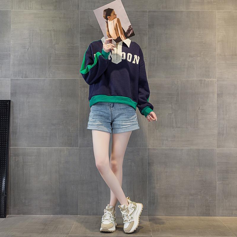 9973 leather high-top shoes children's new versatile spring and autumn platform sports and leisure shoes