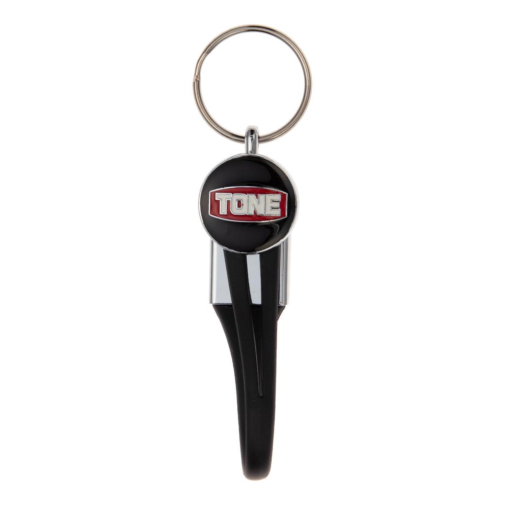TONE G-034 Rubber Hold Key Holder, Black