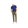 Polo Ralph Lauren Solid Color Polo Neck Short Sleeve Polo Shirt Men tops Blue 710783656-003