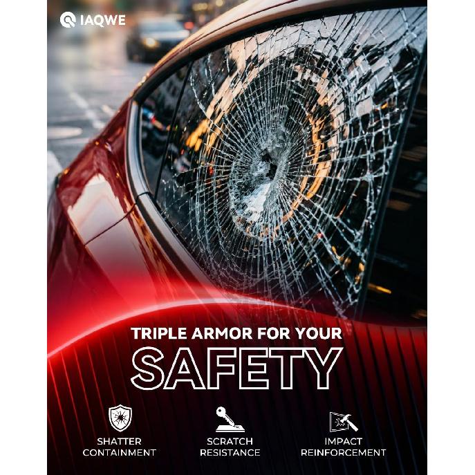 Car Window Tint 20" in x 20'Ft with 20% VLT, Nano Ceramic Window Tint Film for Car, UV&IR Protection Heat Insulation Anti-Explosion Scratch Resistant