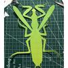 3D Assembly Papercraft Insect Model Set of 6 Stag Praying (Beetle, Beetle, Mantis, Butterfly, Dragonfly, Grasshopper)