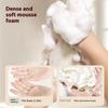 2-In-1 Bath Ball Towel Loofah With Drawstring Closure For Soap Soft Exfoliating Mesh Shower Sponge Skin Care Bathing Tool