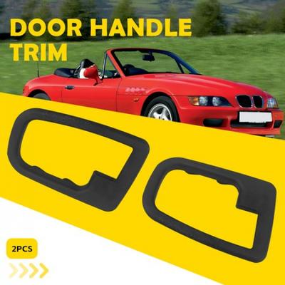 Left Right Inner Door Handle Trim Fits 1992-1999 BMW E36 3-Series 1996-2002 Z3 V