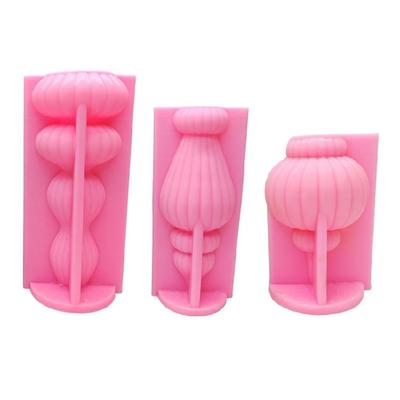Moules en Silicone Bougie Tour Rayée pour Faire Bougie Savon Ornements de Table Décorations en Gypse, Artisanat Résine Époxy