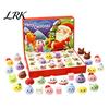 Geburtstagsgeschenk für Kleinkinder Kinder Weihnachten Adventskalender, 24-Tage-Countdown-Box mit Überraschungsfiguren, Dekorativer Kalender Festliche Atmosphäre