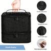 Large Capacity Cosmetic Bag, High-end PVC Portable Women's Bag, Nail Polish Storage Bag, Manicure Tote Bag