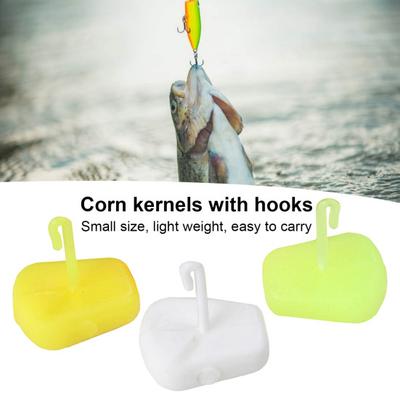 20/50Pcs Corn Boilies Bait Hanger Heavy Duty Portable Lightweight Simulated Corn Shape Lure