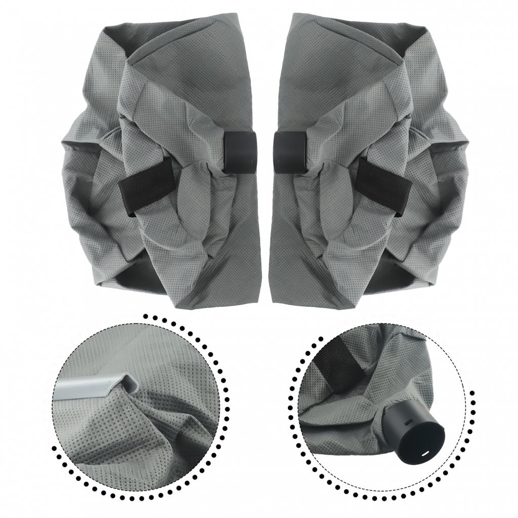 Vacuum Bag Dust Collector Grey Plastic Power Tool Parts