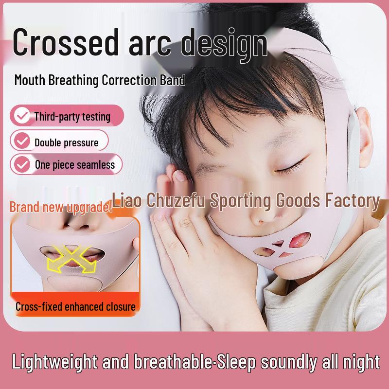 Brand New Dual-Hole Anti-Mouth Breathing Corrector for Adenoid Hypertrophy & Sleep Aid