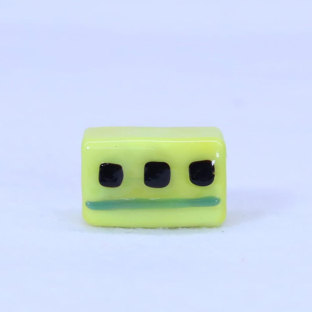 Cute Glass Craft Petit Series Passenger Car Set of 6 [Commercial Set] (Yellow)