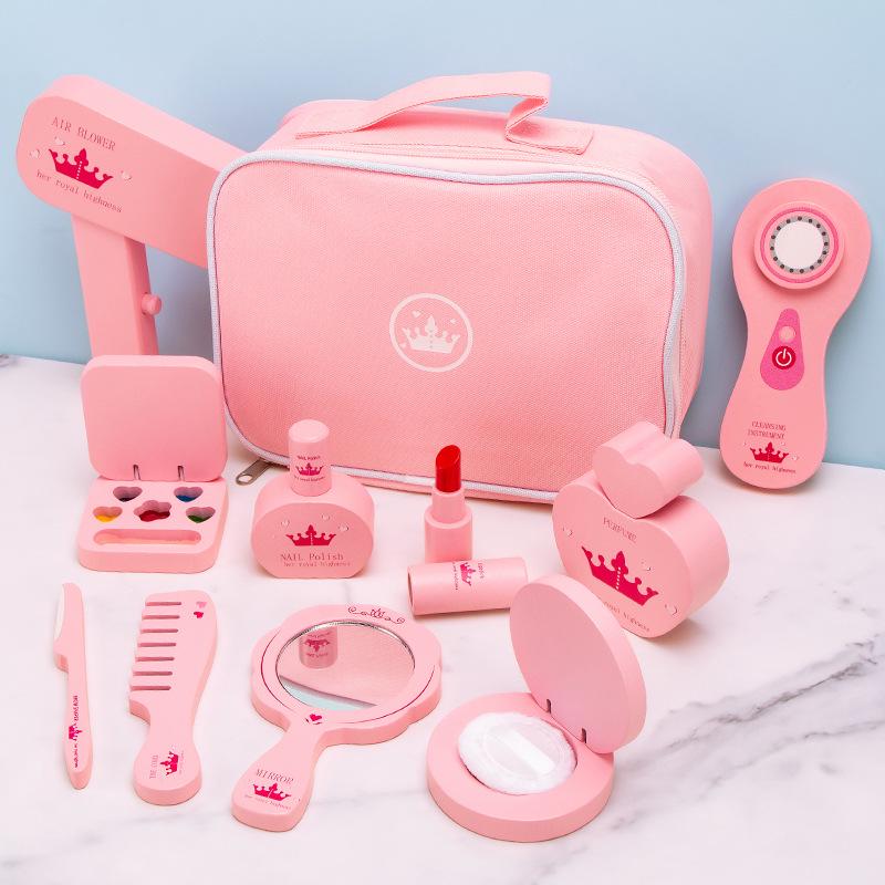 Kids' Makeup Bag Set: Role-Play Dressing Table Toy for Girls Ages 4-6