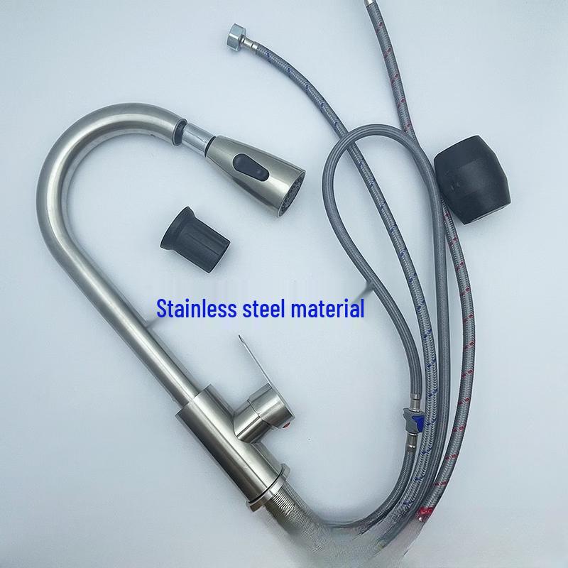 TLXT Stainless Steel Single Cold Basin Faucet