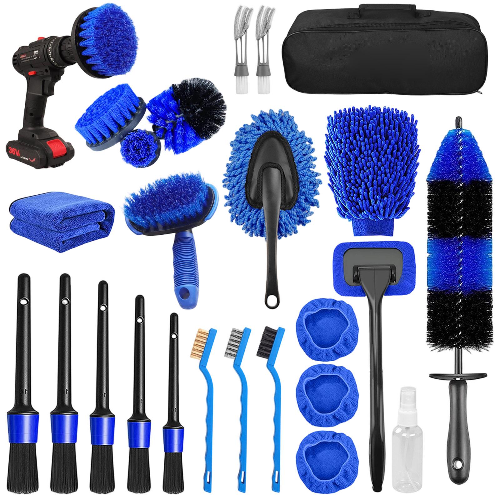 

Car Beauty Special Cleaning Brush Tire Wheel Cleaning Brush Toilet Brush One Size