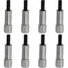 Ijuicy 8 PCS Car Valve Cover Bolts, Chrome Valve Cover Bolt Set Kit, Automotive Engine Valve Cover Fastening Bolts Replacement, Compatible with Chevy