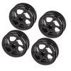4PCS 2.2 Inch Carbon Fiber RC Wheels Rims High Strength Lightweight RC Crawler Wheel Hub for 1 10 RC Crawler Car