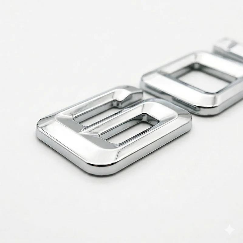 3D Gloss Black Chrome 630i 640i 650i Rear Trunk Emblem Letter Badge Sticker For BMW 6 Series E63 F06 F12 Car Styling Accessories Ab2