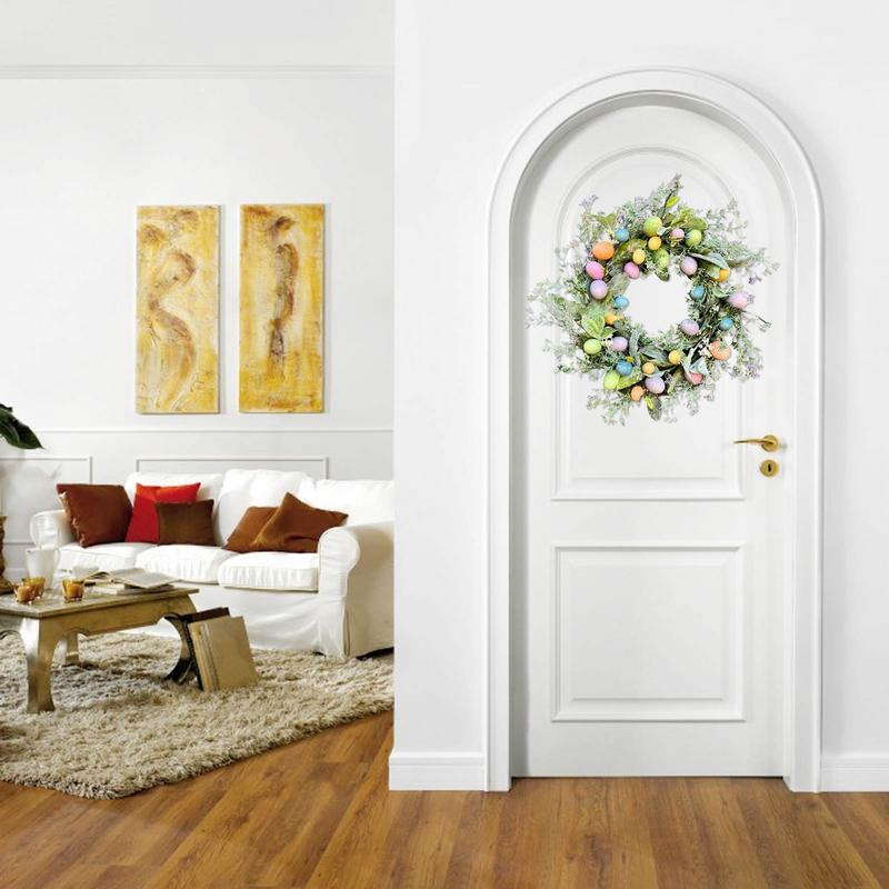Outdoor Easter Door Decorations Garland Home Egg Decoration Decoration Props Easter Decoration Wreath
