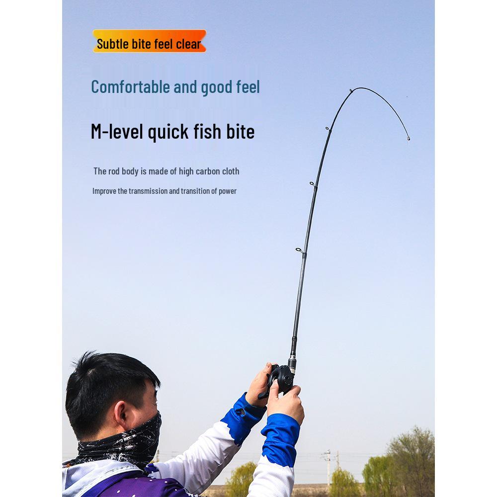 Portable Mini Telescopic Lure Rod: Japanese & Korean Design, Hard Smooth Float, Short Casting Section E18