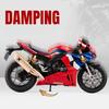 1:9 Honda Cbr1000Rr Little Monkey Toy Model Motorbikes Alloy Diecast Sound Light Shock Absorption Motorcycle Toys For Kids Gifts