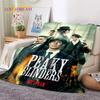 Coperta morbida in flanella 3D P-Peaky Blinders Tommy Shelby per Letti Camera da letto Divano Picnic, Coperta da lancio per Coprire Esterni Tempo libero Regalo