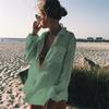 Chic Beach Cover-up: European & American Style Vacation Cardigan - 8 Colors