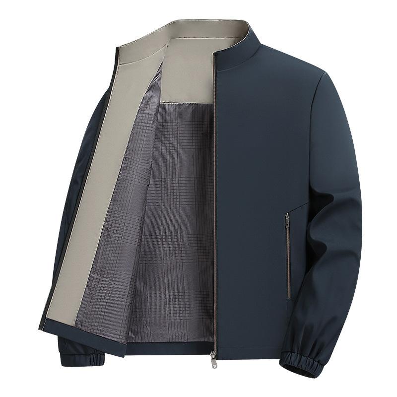 Autumn and Winter Men's Casual Jacket Outdoor Sports Middle-aged and Young Men's Loose Casual Sports Jacket Jacket
