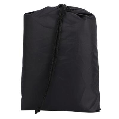 Black Portable Folding Bed Cover Furniture Dust Proof Protective Cover for Indoor Outdoor