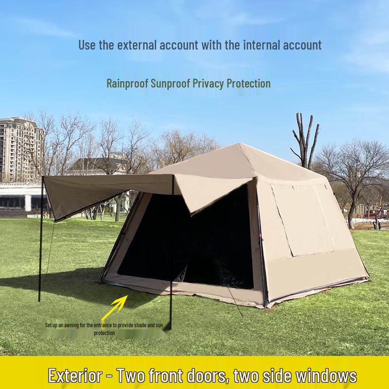 Automatic Pop-Up Outdoor Mesh Tent & Canopy