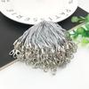 100-Piece Lobster Clasp Phone Lanyard for DIY Jewelry, Hanging Rope with Metal Buckle