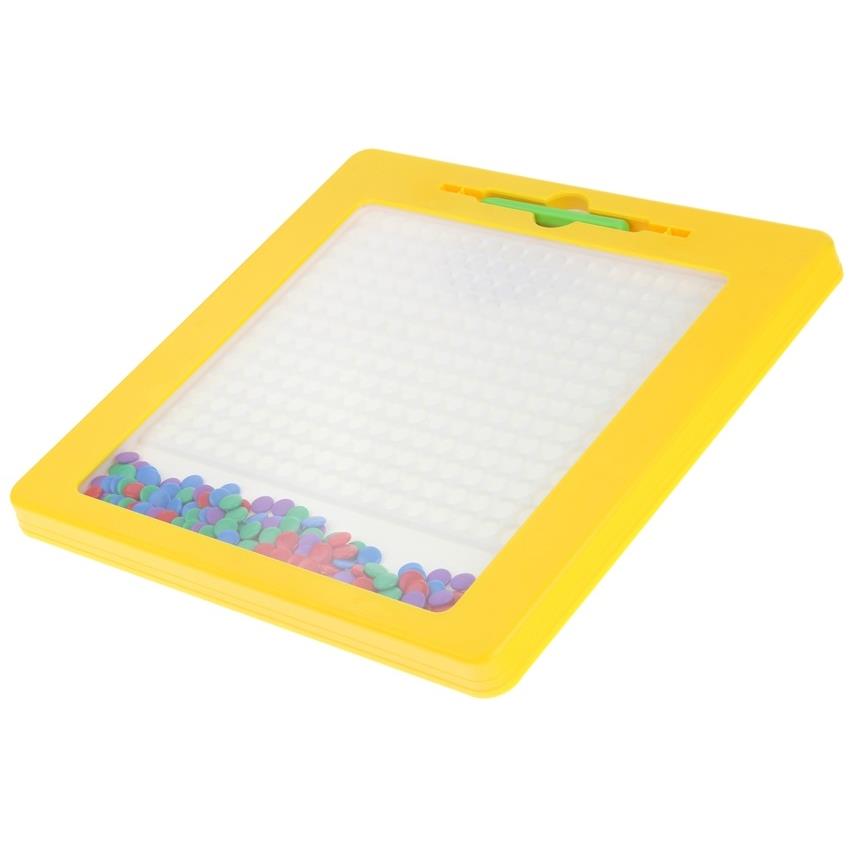 Magnetic Board MagPad Button Puzzle Montessori Mosaic
