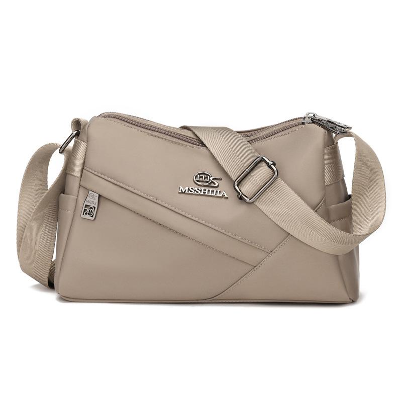 Middle-Aged Women's Bag Crossbody Bag Oxford Shoulder Bag Large Capacity Mother Bag