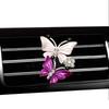 Car Air Conditioning Outlet Perfume Decoration Clip Dual-color Double Butterfly Purification Decoration Clip Car Interior