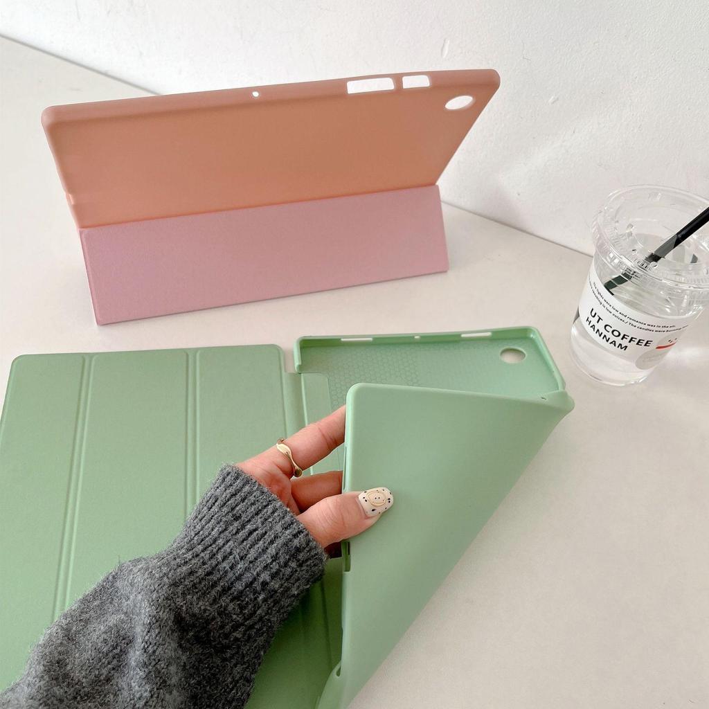Samsung Tab A9+ Tablet Case: Protective TPU Tri-Fold Cover for A8 Cellular & A7 Lite