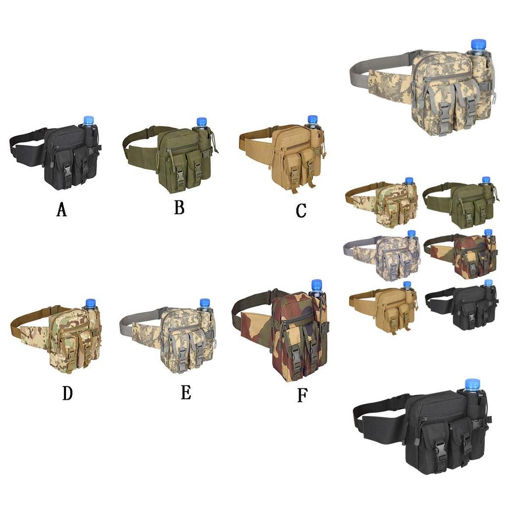 Timeless Tactical Water Bottle Pouch Military Fanny Pack Built For Various Lifestyles
