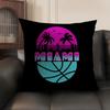 M-Miami Vice Movie Cool Cushion Cover Natural Linen Organic Fabric Double-Sided Printing Sofa Home Decor Gift Pillow Case