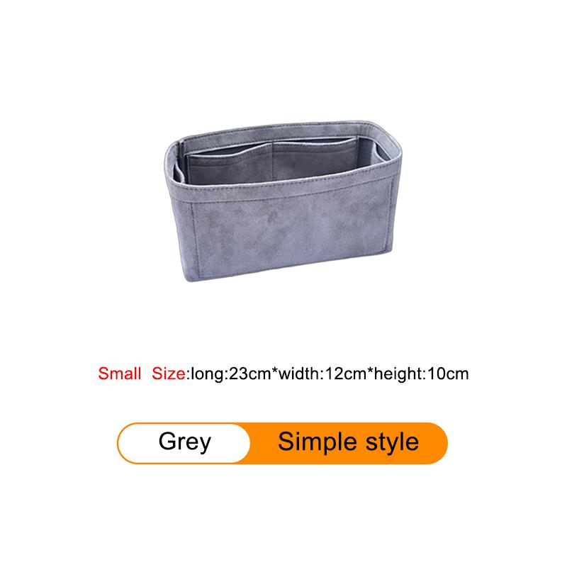 

Bag Organizer Insert For H-Birkin 25 30 35 Handbag Velvet Material Cosmetic Bag Support Storage Inner Modification Bag Accessory 1 piece